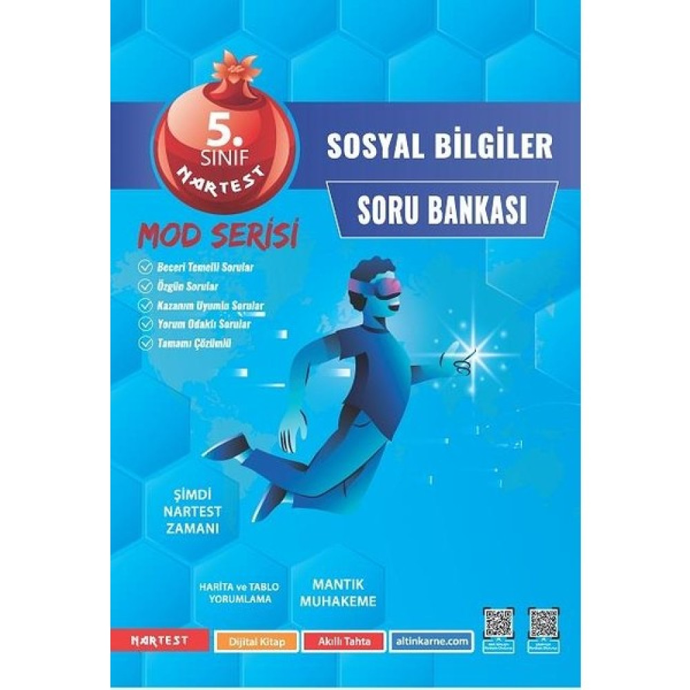 Nartest Yayınevi 5. Sınıf Mod Sosyal Bilgiler Soru Bankası Sosyal Bilgiler Fiyatı