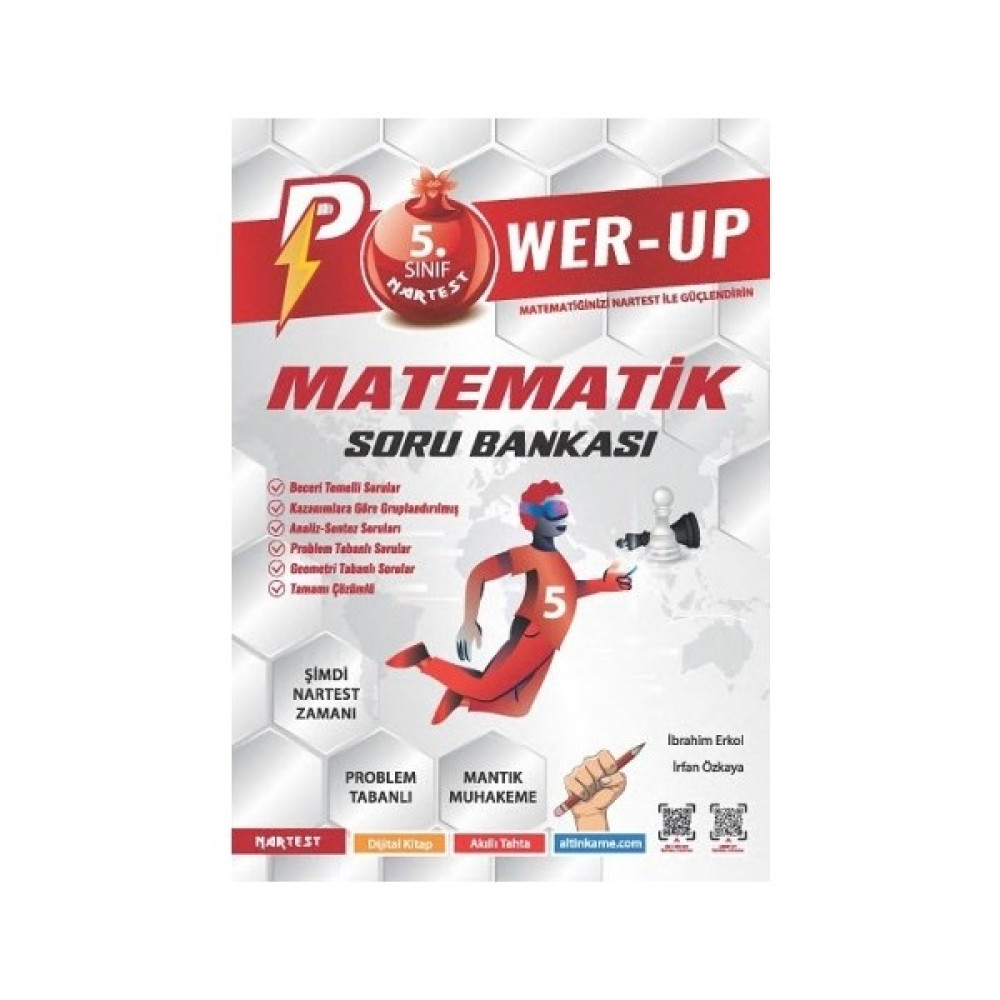 Nartest Yayınevi 5.Sınıf Power - Up Matematik Soru Bankası Matematik Fiyatı