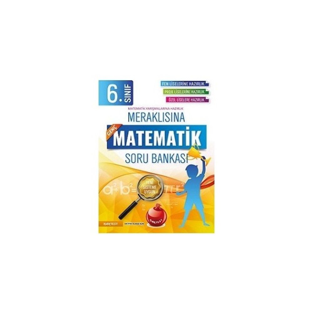 Nartest Yayınevi 6. Sınıf Meraklısına Genç Matematik Soru Bankası Fen Liselerine Hazırlık Matematik Fiyatı