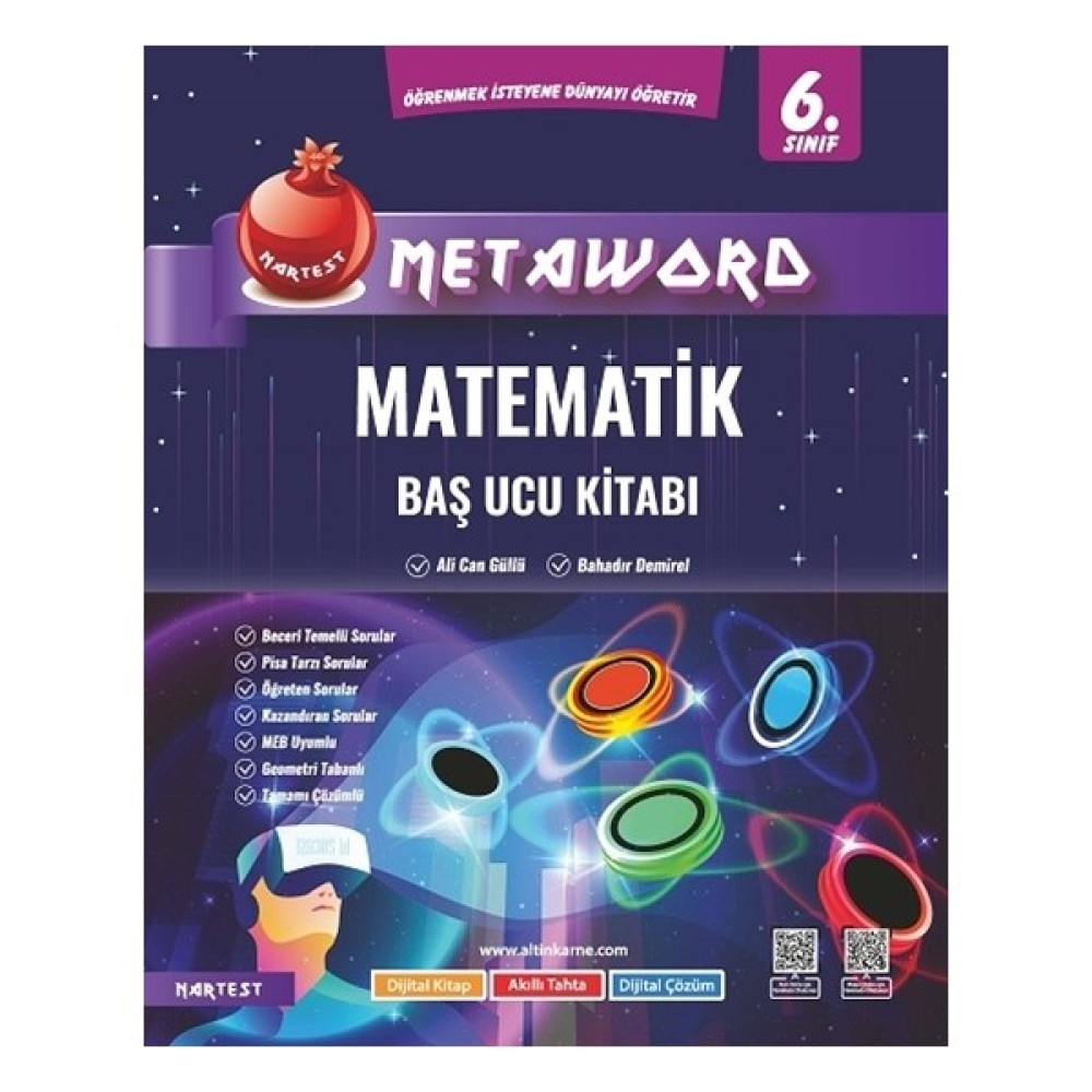 Nartest Yayınevi 6. Sınıf Metaword Matematik Baş Ucu Kitabı Matematik Fiyatı