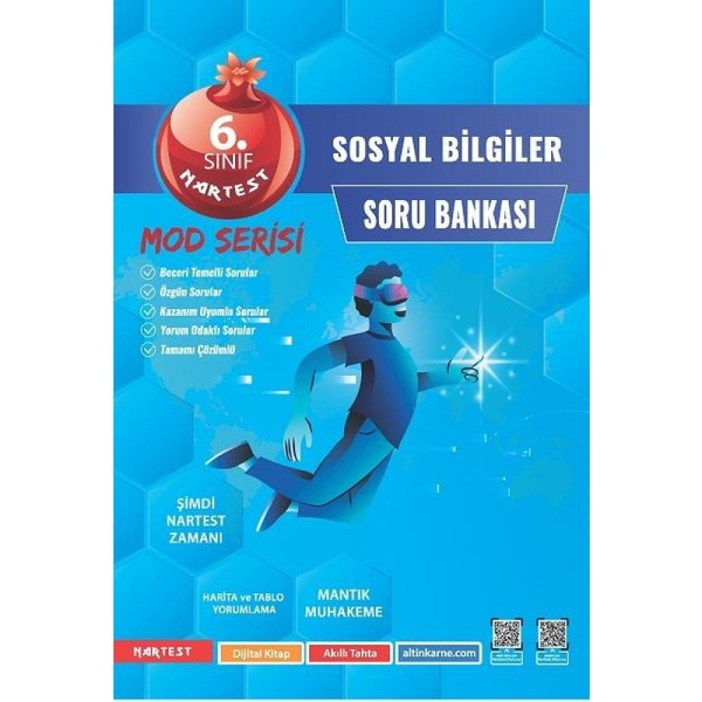 Nartest Yayınevi 6. Sınıf Mod Sosyal Bilgiler Soru Bankası Sosyal Bilgiler Fiyatı