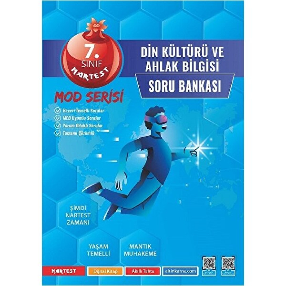 Nartest Yayınevi 7. Sınıf Mod Din Kültürü ve Ahlak Bilgisi Soru Bankası Din Kültürü ve Ahlak Bilgisi Fiyatı