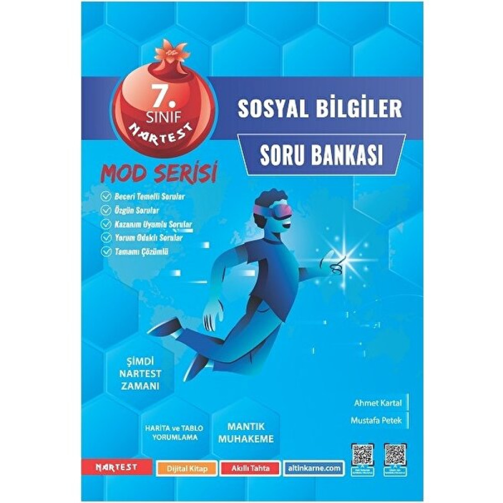 Nartest Yayınevi 7. Sınıf Mod Sosyal Bilgiler Soru Bankası Sosyal Bilgiler Fiyatı