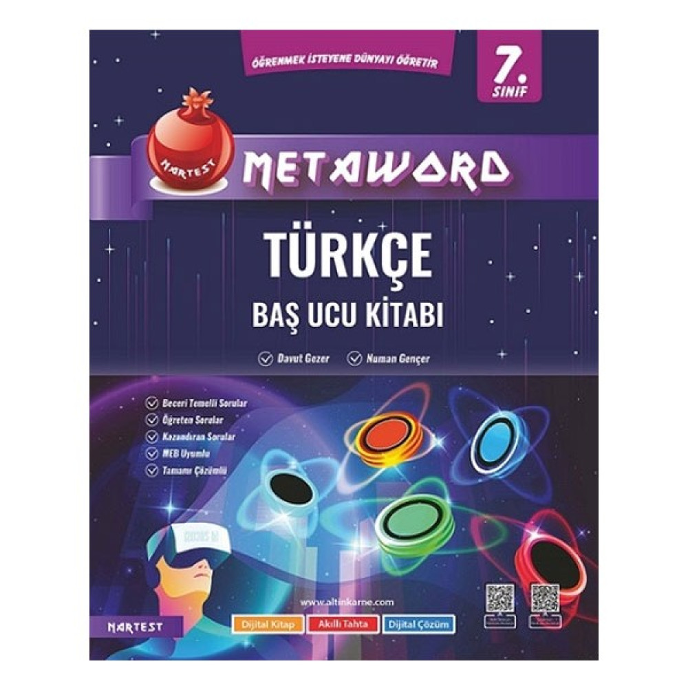 Nartest Yayınevi 7. Sınıf Türkçe Metaword Baş Ucu Kitabı Kaynak Kitapları Fiyatı