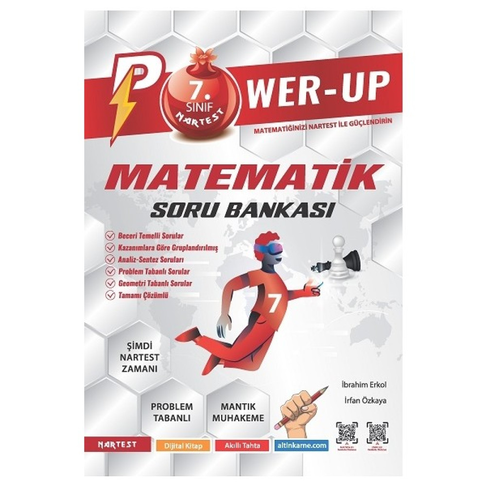 Nartest Yayınevi 7.sınıf Power-Up Matematik Soru Bankası Matematik Fiyatı