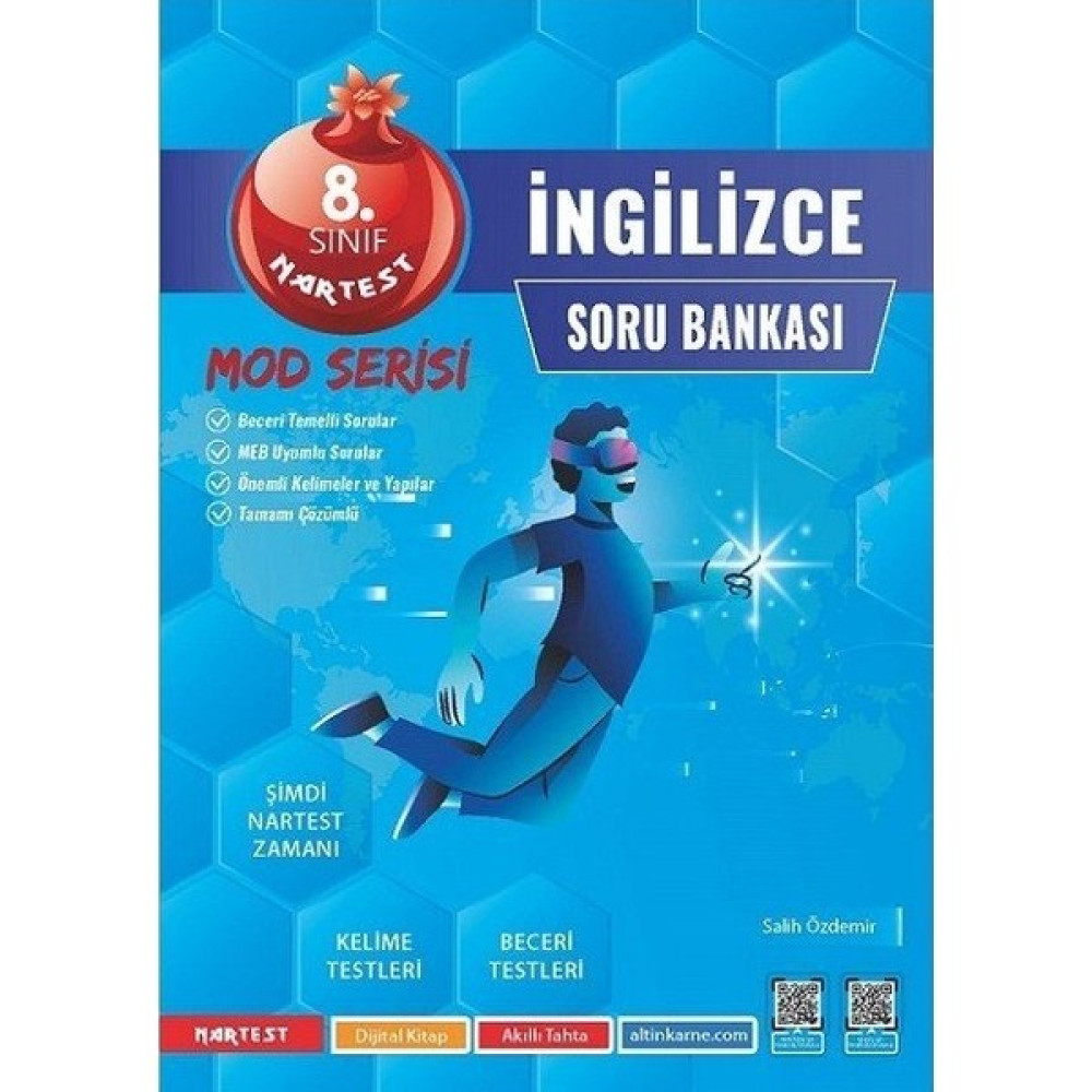 Nartest Yayınevi 8. Sınıf Mod Ingilizce Soru Bankası Kaynak Kitapları Fiyatı