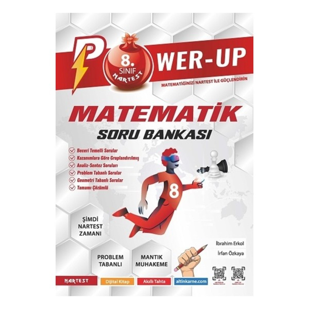 Nartest Yayınevi 8. Sınıf Power-Up Matematik Soru Bankası Matematik Fiyatı