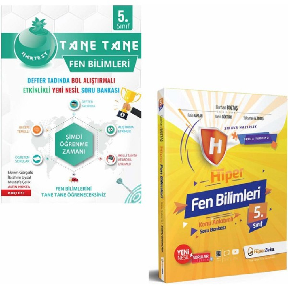 Nartest Yayınevi Nartest 5. Sınıf Defter Tadında Tane Tane Fen Bilimleri ve Hiper Zeka Fen Bilimleri Soru Bankası Fen - Bilişim ve Teknoloji Fiyatı
