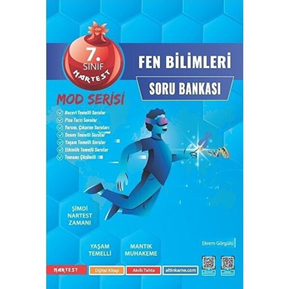 Nartest Yayınevi Nartest 7. Sınıf Mod Fen Bilimleri Soru Bankası - Nartest 7 Mod Kaynak Kitapları Fiyatı
