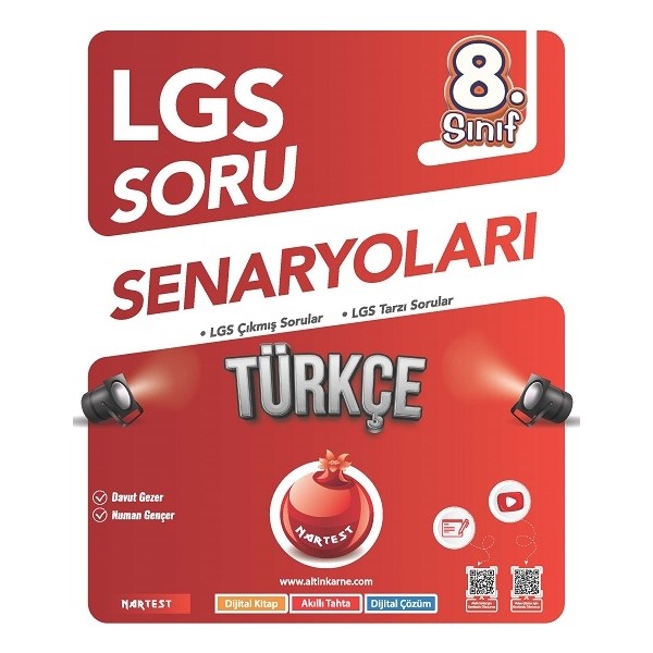Nartest Yayınevi Yayınları 8. Sınıf Lgs Türkçe Soru Senaryoları Diğer Fiyatı