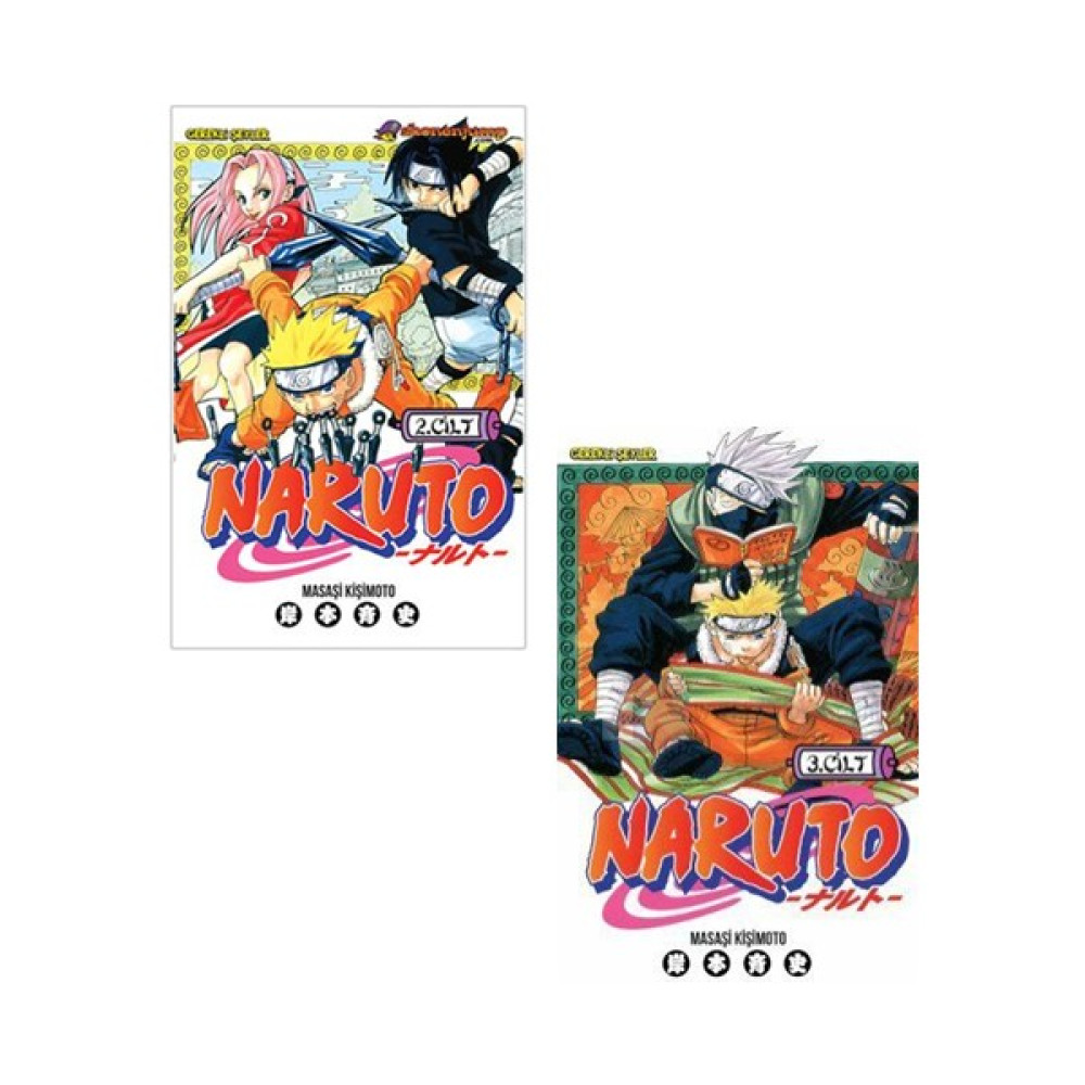 Naruto 2-3. Ciltler Manga Seti - Masaşi Kişimoto Çizgi Roman Fiyatı