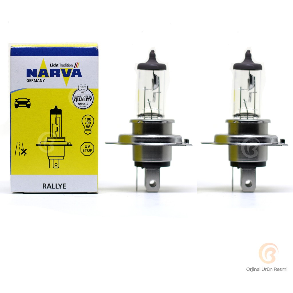 Narva Ampul H4 12v 100/90w P43t Tırnaklı - 2 Adet Diğer Fiyatı