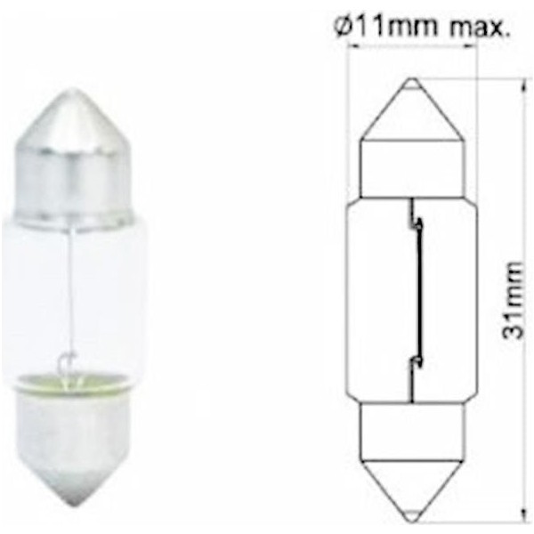 Narva Ce 17315 12V 10W Japon Tip Sofit Ampul Far Ampülü Fiyatı
