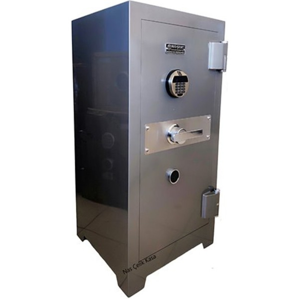 Nas Çelik ÖTK-E105 Özel Yapım Şifreli Yüksek Güvenlikli Zırhlı Çelik Kasa Para Sayma Makinesi Fiyatı