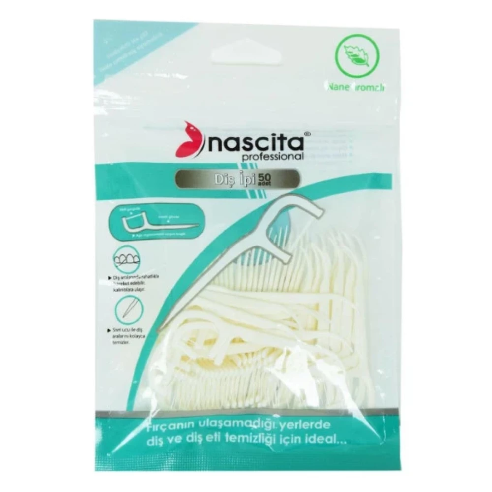 Nascita Aromali Naneli Kurdanli Dis Ipi 50 Li Paket Diş İpleri Fiyatı