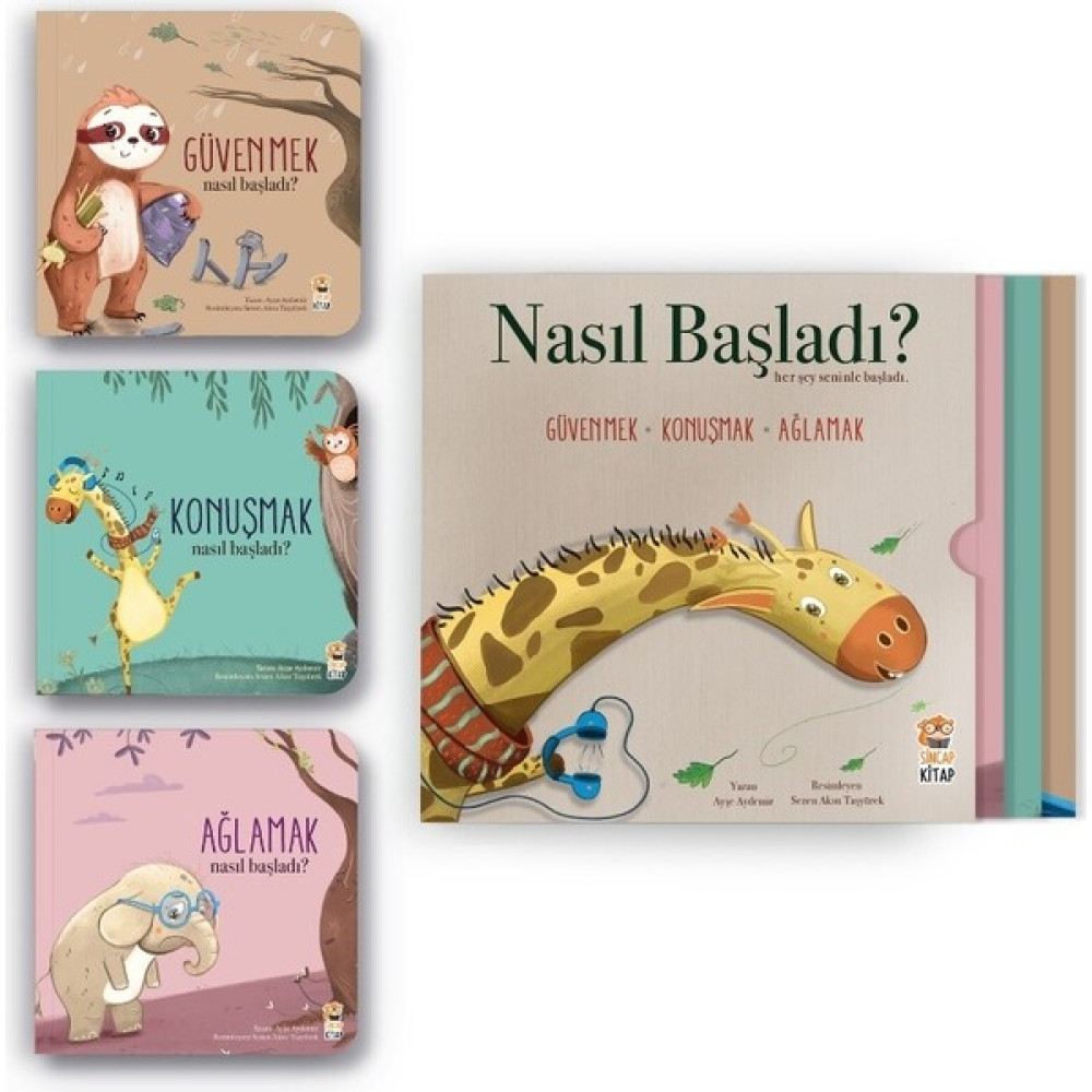 Nasıl Başladı? Her Şey Seninle Başladı Kutu Set (3 Kitap Takım) - Ayşe Aydemir Çocuk Öykü Fiyatı