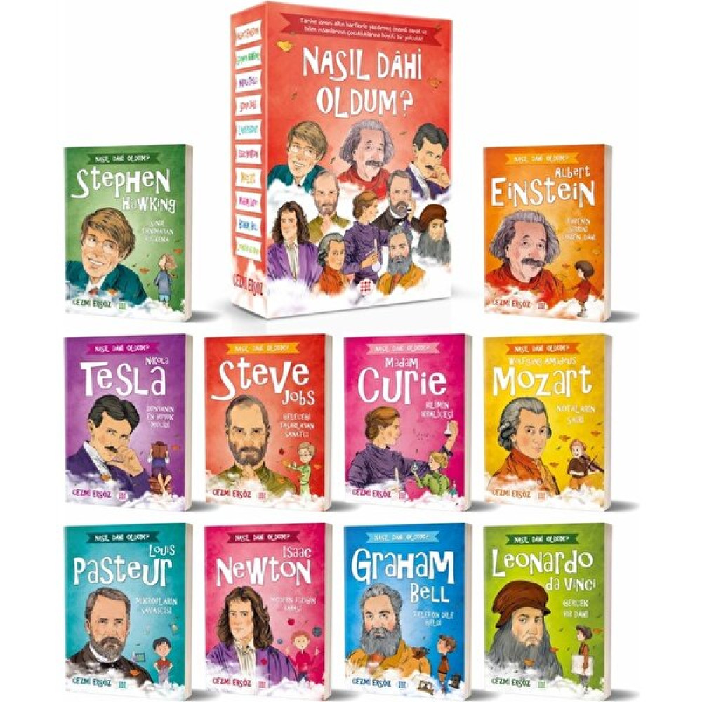 Nasıl Dahi Oldum? Serisi (Kutulu 10 Kitap Takım) - Cezmi Ersöz Çocuk Klasikleri Fiyatı