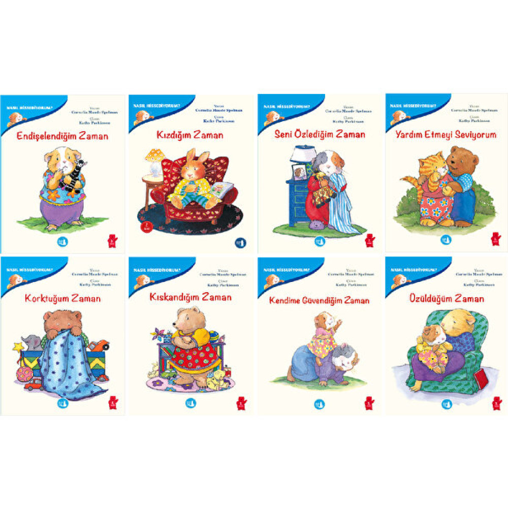 Nasıl Hissediyorum Serisi 8 Kitap Set Çocuk Öykü Fiyatı