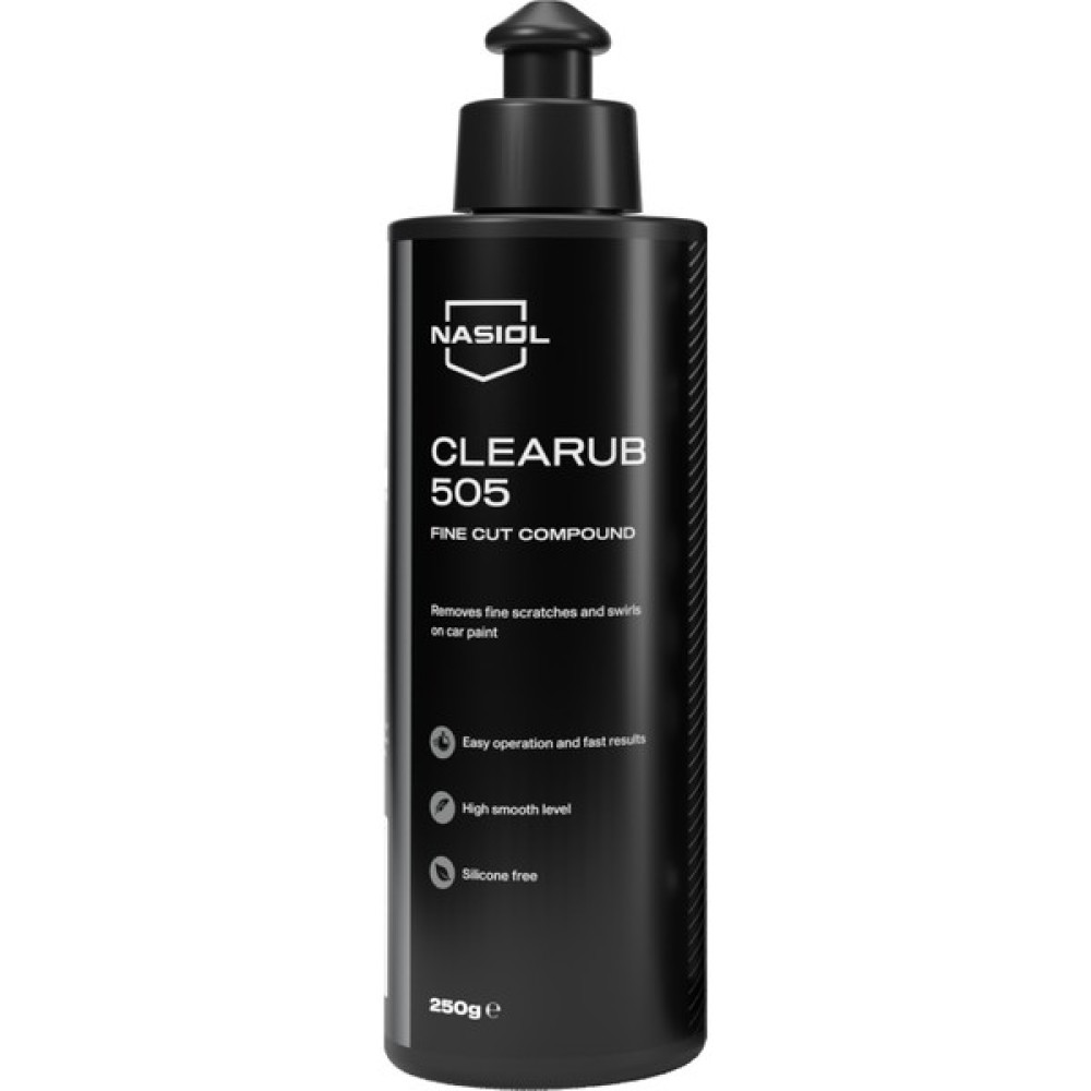 Nasiol Clearub 505 Araç Ince Çizik Giderici Pasta CILA-250 Gr-Boya Koruma Parlatma Wax, Detailing Oto Çizik Giderici Fiyatı