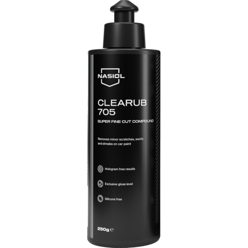 Nasiol Clearub 705 Araç Çizik,hare Giderici Pasta CILA-250 Gr-Boya Koruma Parlatma Wax, Detailing Oto Çizik Giderici Fiyatı