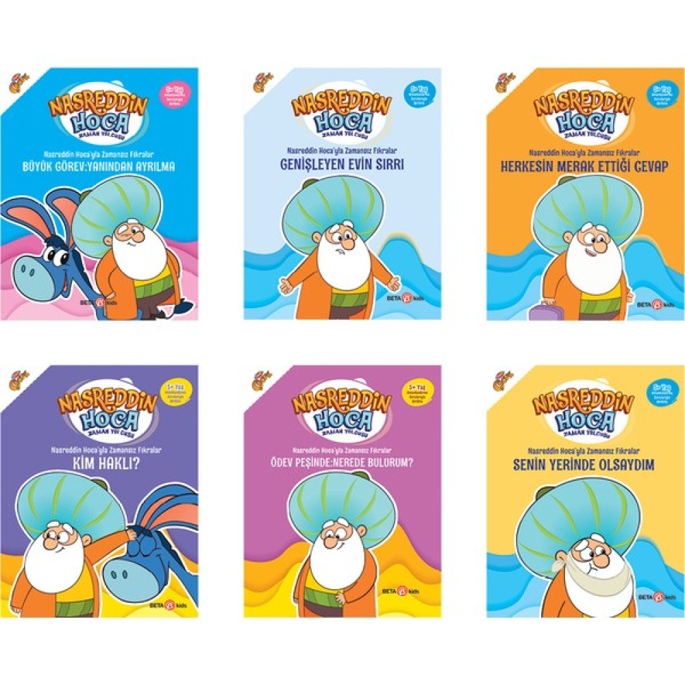 Nasreddin Hoca Zaman Yolcusu 6 Kitap Set Çocuk Öykü Fiyatı