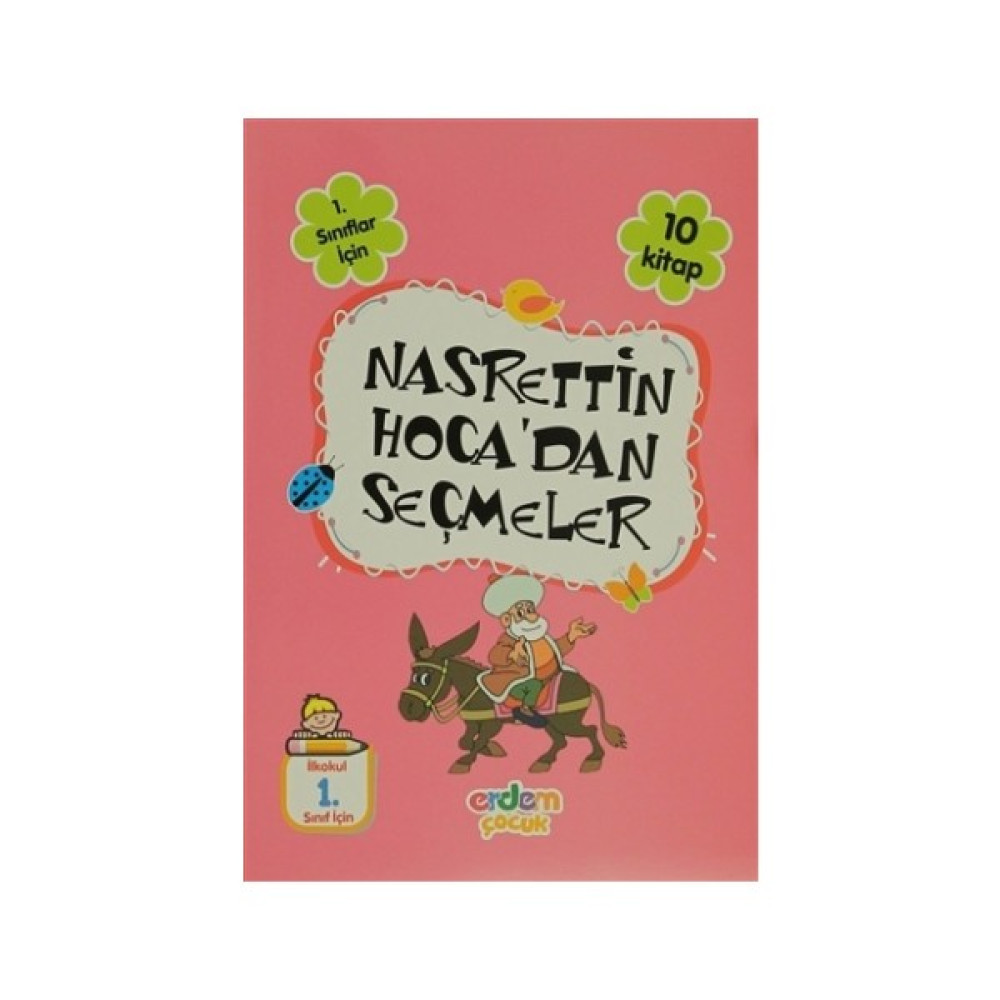Nasrettin Hoca'dan Seçmeler (10 Kİtap Takım) - Melike Günyüz Okul Öncesi Eğitici & Öğretici Kitaplar Fiyatı