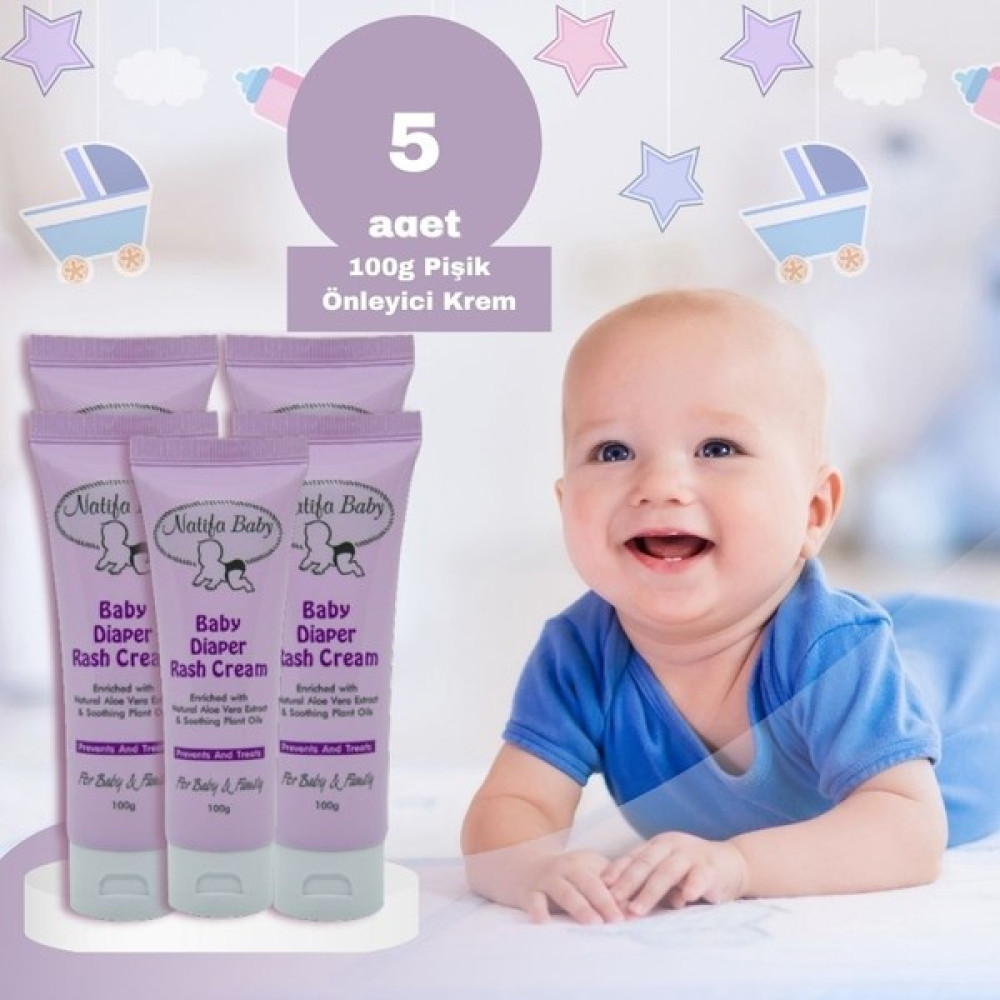 Natifa Baby Bebek Pişik Kremi 100 gr 5'li Oto Boyaları Fiyatı