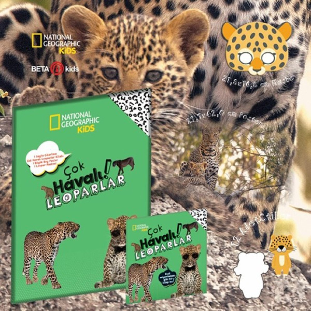 National Geographic Kids Çok Havalı Paket Çok Havalı Leoparlar Okul Öncesi Eğitici & Öğretici Kitaplar Fiyatı