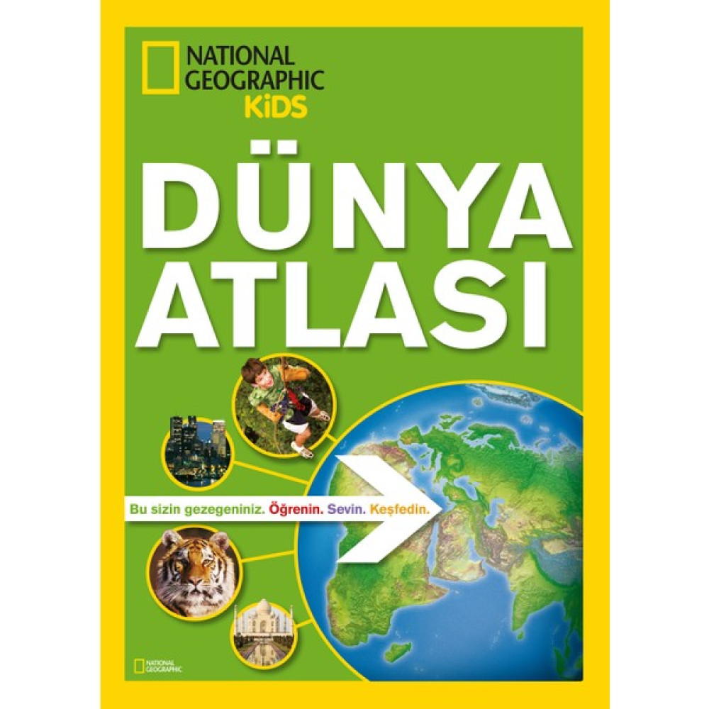National Geographic Kids - Dünya Atlası Kültür Kitapları Fiyatı