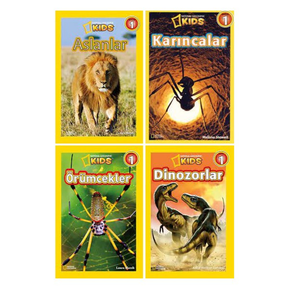 National Geographic Kids Seviye 1 Seti (Yeni Okumaya Başlayan Çocuklar Için) Bilim & Teknik Fiyatı