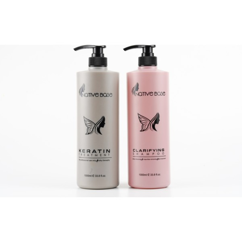 Native Base Keratin Bakım 1000 ml +Bakım Öncesi Şampuan 1000 ml Saç Şekillendirici Krem Fiyatı