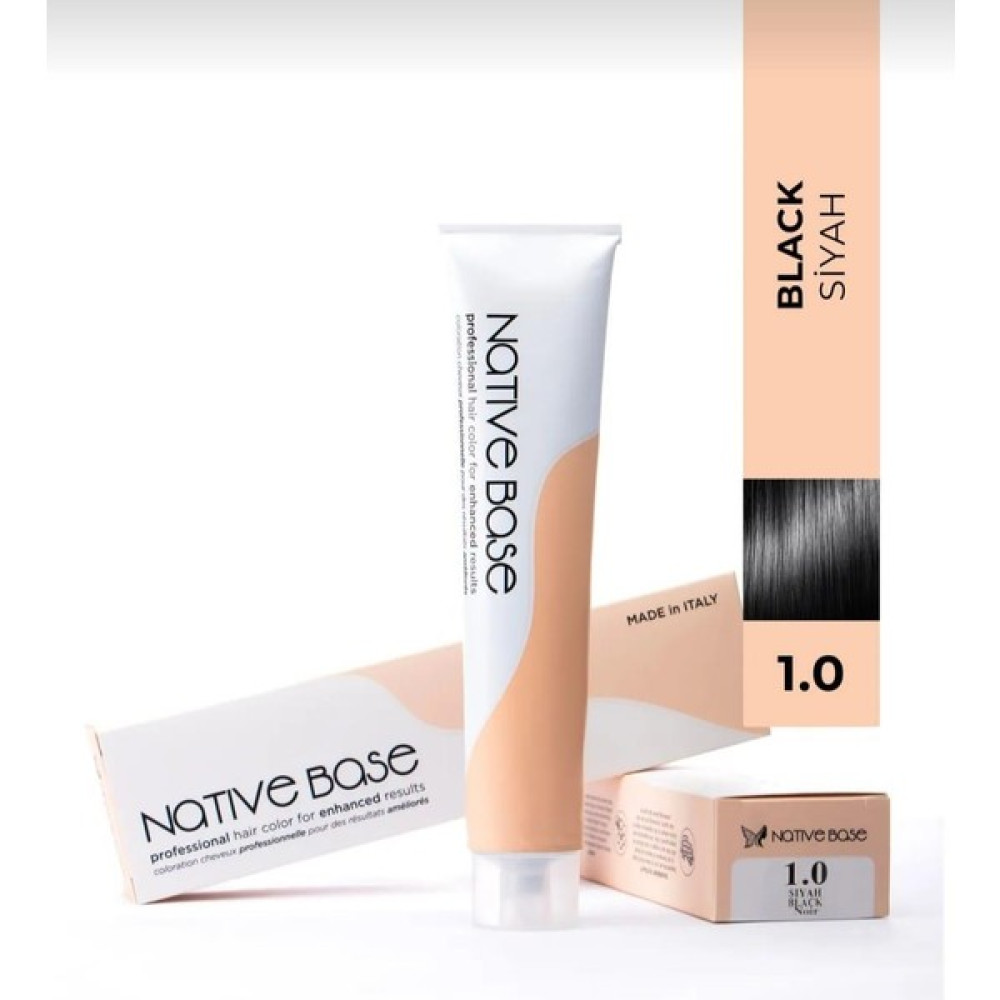 Native Base Saç Boyası 1.0 Siyah 100 Ml Oto Boyaları Fiyatı