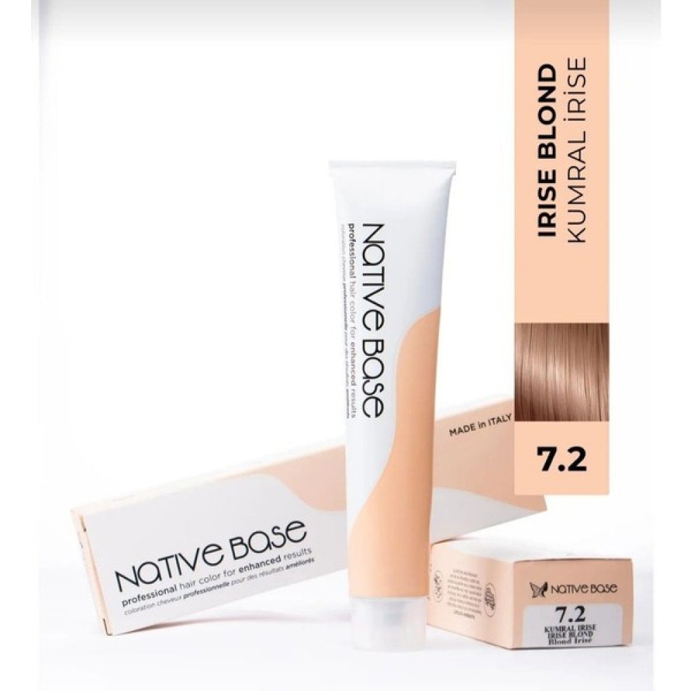 Native Base Saç Boyası 7.2 Kumral Irise 100 ml Oto Boyaları Fiyatı
