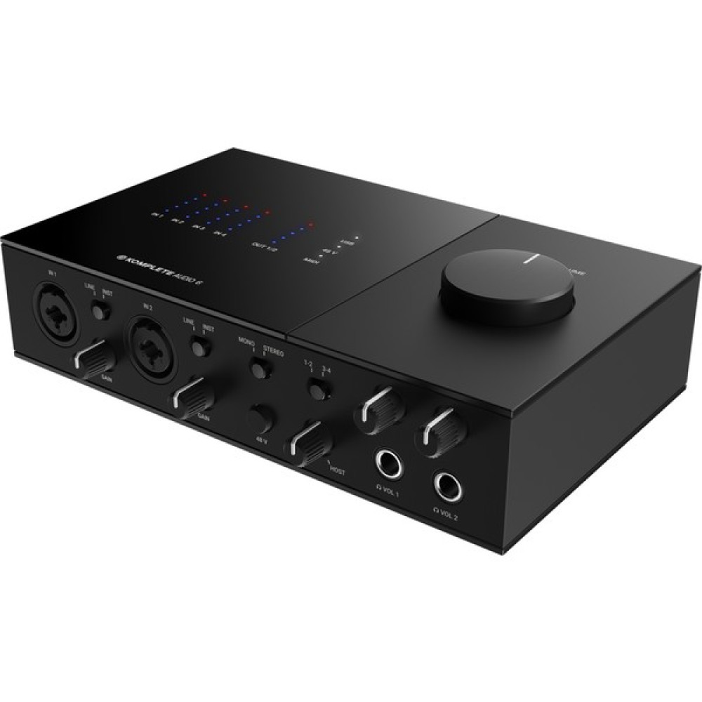 Native Instruments Komplete Audio 6 Mk2 (2-Giriş/4-Çıkış 24BIT/192KHZ USB Ses Kartı) Stüdyo ve Sahne Ekipmanları Fiyatı