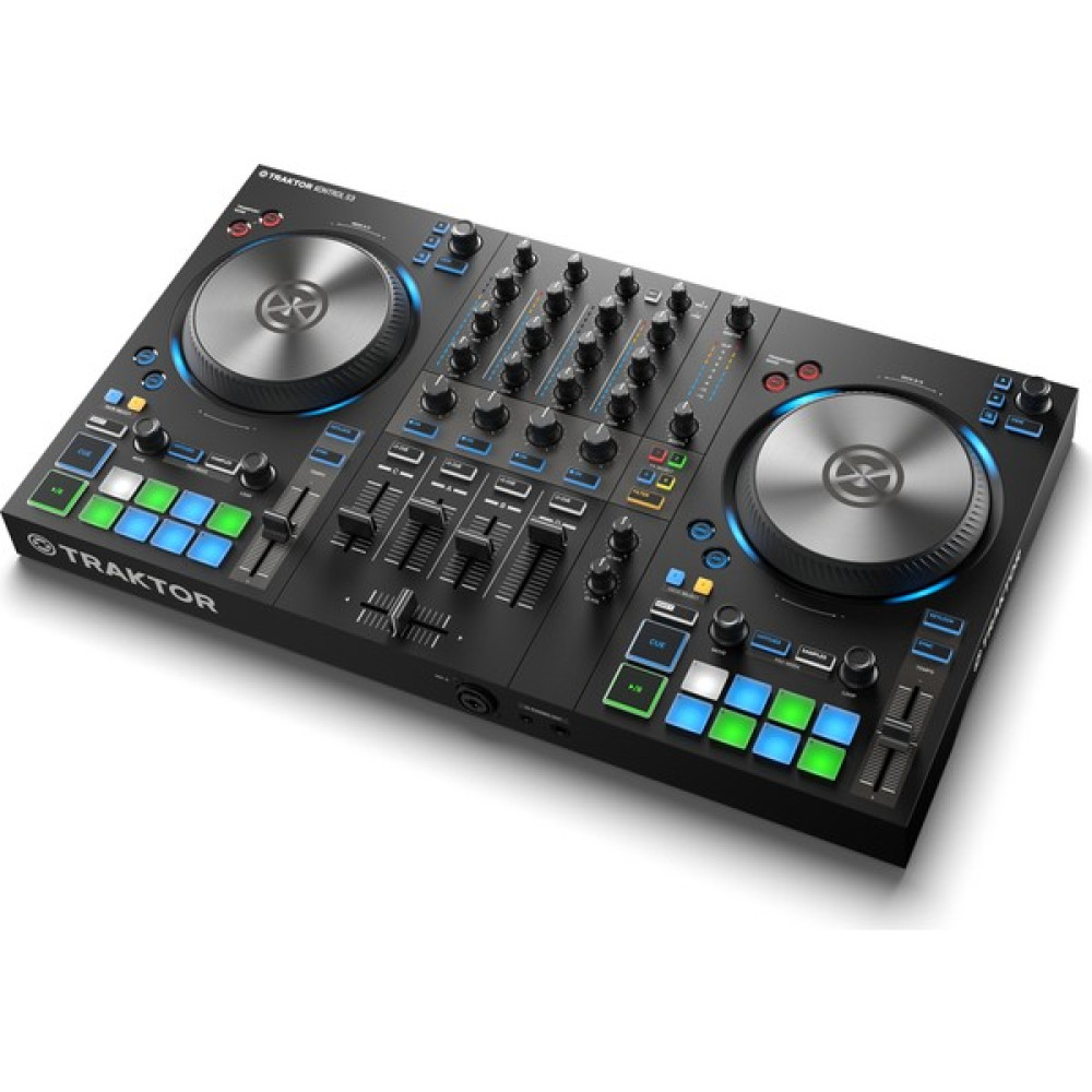 Native Instruments Traktor Kontrol S3 4 Kanal DJ Kontrolör (Traktor Pro 3 Yazılımı Dahil) Stüdyo ve Sahne Ekipmanları Fiyatı