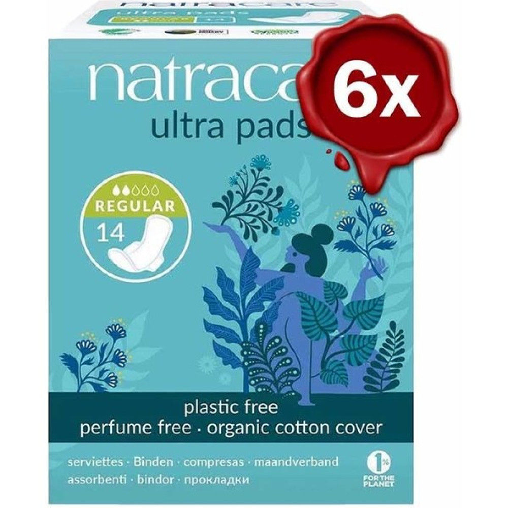 Natracare Organic Cotton Cover Ultra Pads 14 Adet x 6 Oto Boyaları Fiyatı