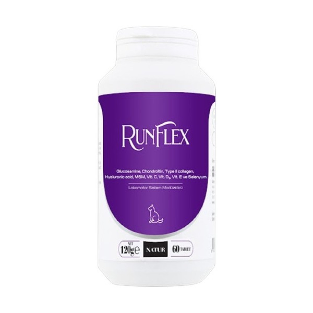 Natur Runflex Köpek Vitamin Mineral Eklem Destekleyici 60 Tablet Evcil Hayvan Ürünleri Fiyatı