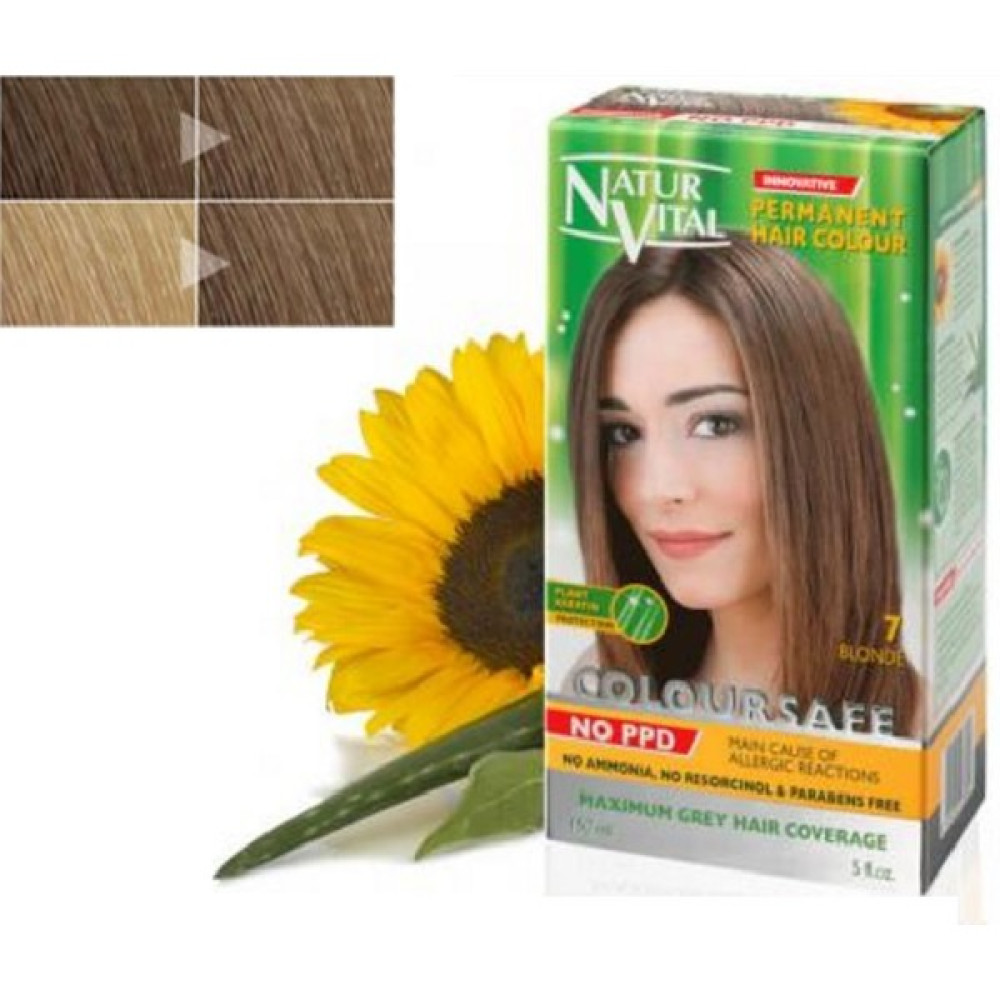 Natur Vital Parmanent Saç Boyası 7 - Blonde - Sarı Saç Boyası Fiyatı