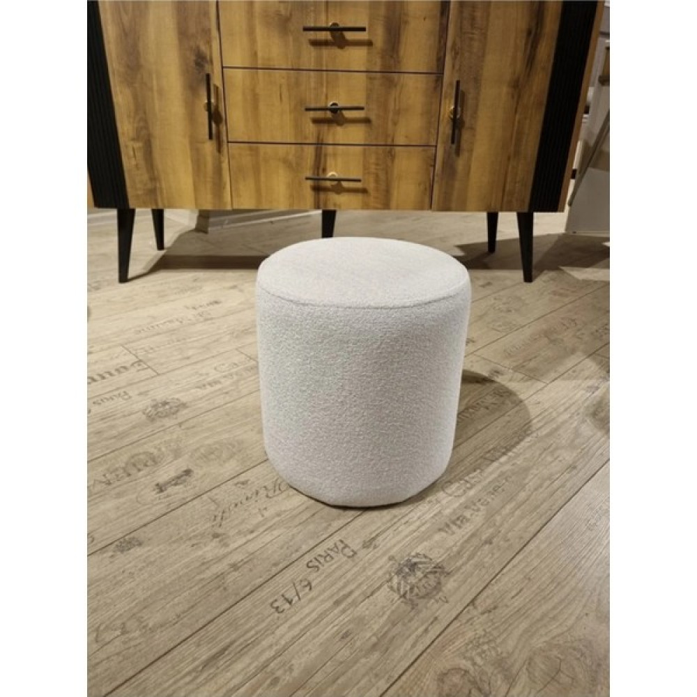 Natura Home Kırık Beyaz Puf - Orta Puf Fiyatı