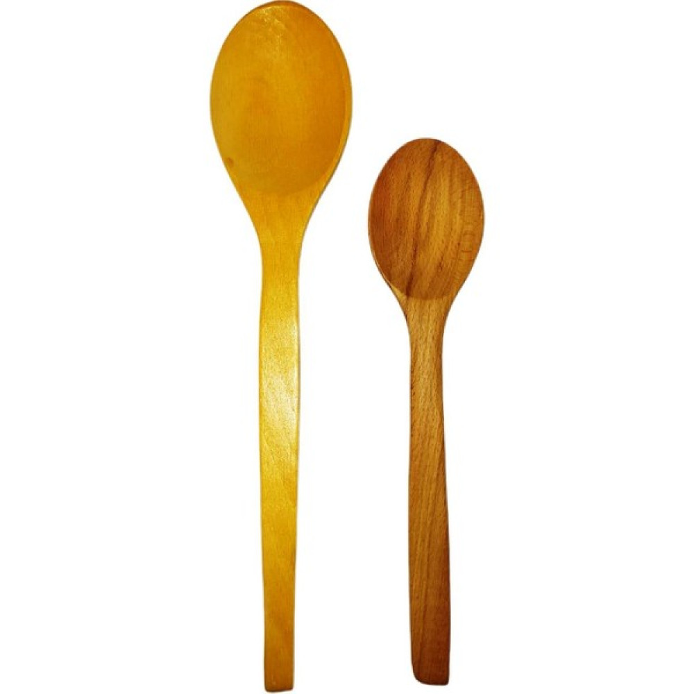 Natura Life Kayın Ağacı Ikili Kaşık Seti 29,22 Cm - Ahşap Çatal / Kaşık / Bıçak Takımları Fiyatı