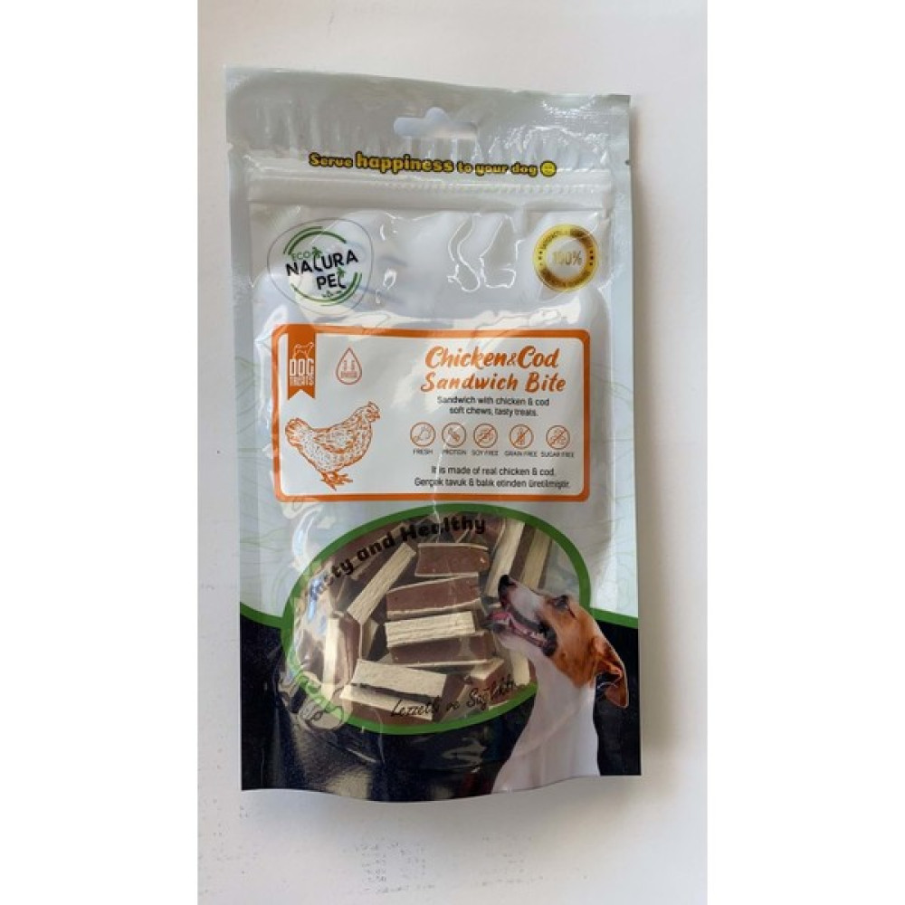 Natura Pet Eco Natura Pet Chicken&cod Sandwich Tavuklu Sandiviç 100 gr Evcil Hayvan Ürünleri Fiyatı