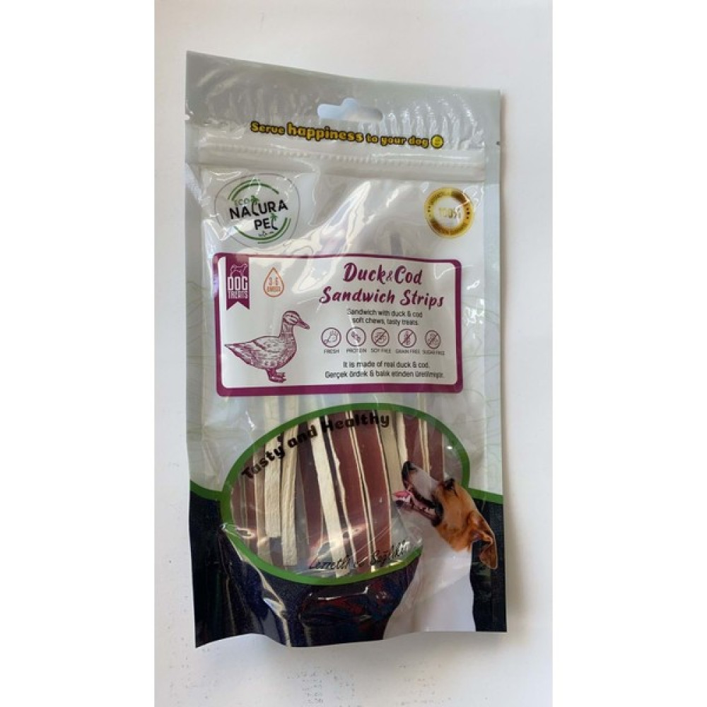 Natura Pet Eco Natura Pet Duck&cod Sandwich Ördekli Sandiviç Köpek Ödülü 100GR Evcil Hayvan Ürünleri Fiyatı