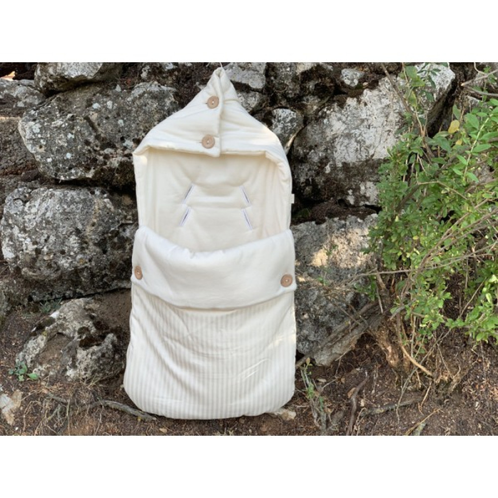 Naturaborn Ocs Organik Sertifikalı Footmuff Ayak Örtüsü - Ekru Bebek Arabası-Puset Aksesuarı Fiyatı
