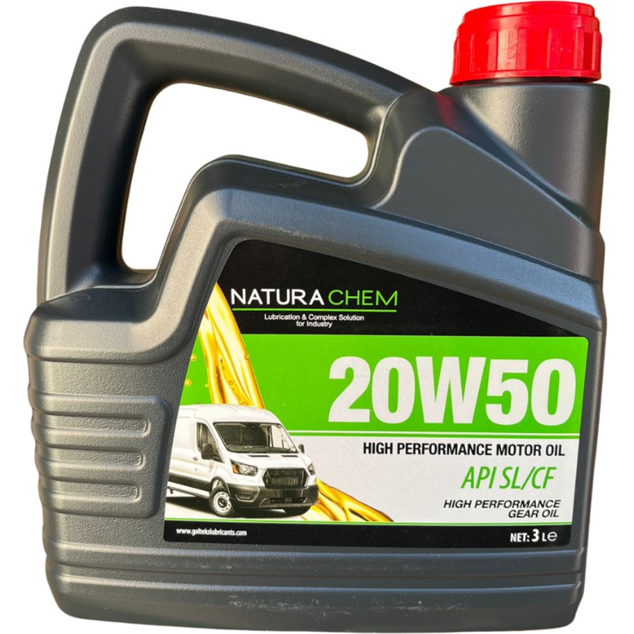 Naturachem 20W-50 Yüksek Performanslı Motor Yağı 3 Litre Diğer Fiyatı