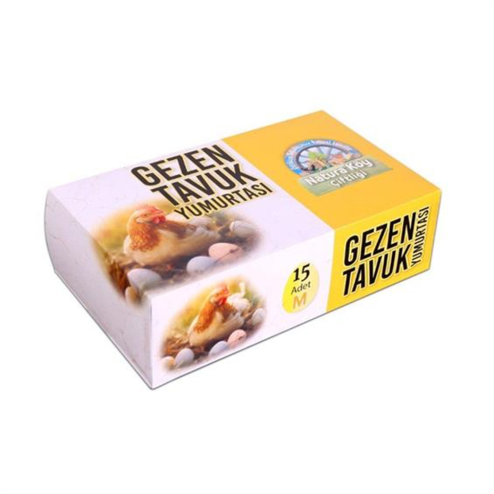 Naturaköy Gezen Yumurta M 15'li Yumurta Fiyatı