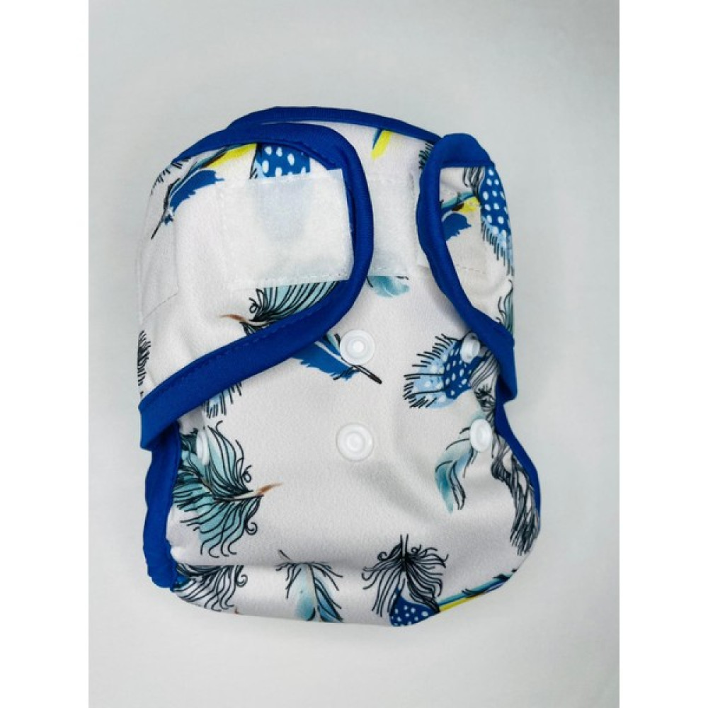 Natural Bebe Yıkanabilir Bebek Bezi Yenidoğan Cover Dış Bez Kuş Tüyü Desen Bebek Bezi Fiyatı