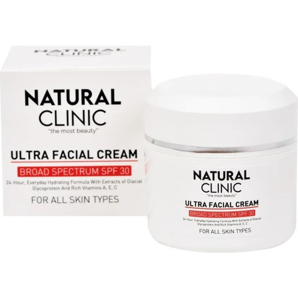 Natural Clinic Ultra Facial 24 Saat Nemlendirici Ve Vitaminli Günlük Krem - Spf30 50 Ml Nemlendiriciler Fiyatı
