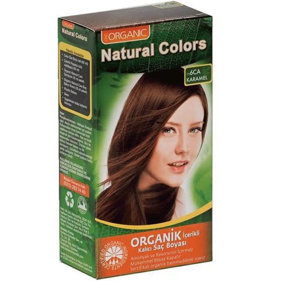 Natural Colors 6CA Karamel Organik Saç Boyası Saç Boyası Fiyatı
