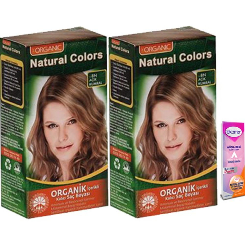 Natural Colors 8n Açık Kumral 2 Adet Saç Boyası Fiyatı