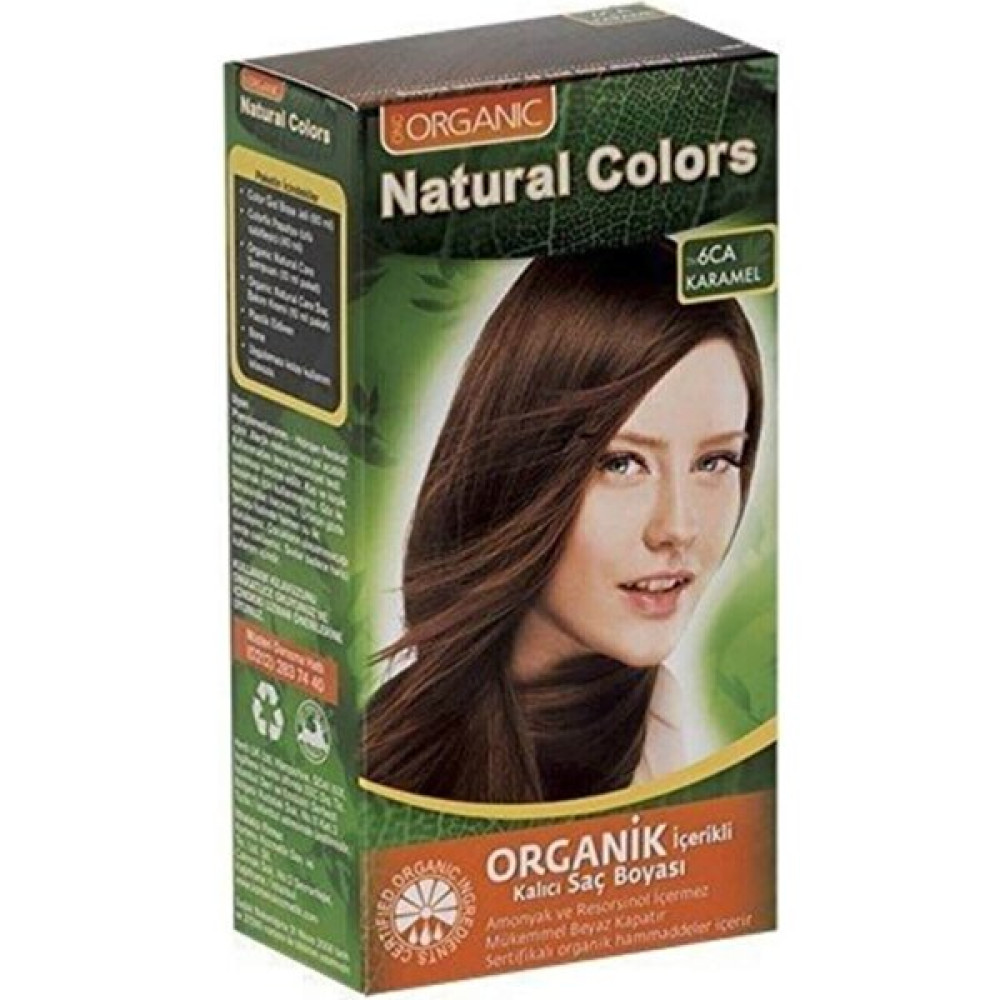 Natural Colors Natural Colors 6ca Karamel Organik Saç Boyası Saç Boyası Fiyatı